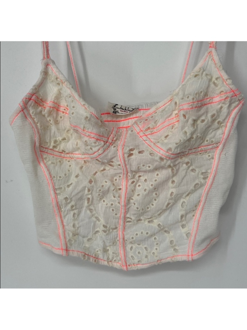 Intimately Free People pop of color corset top women's XS - Picture 2 of 6